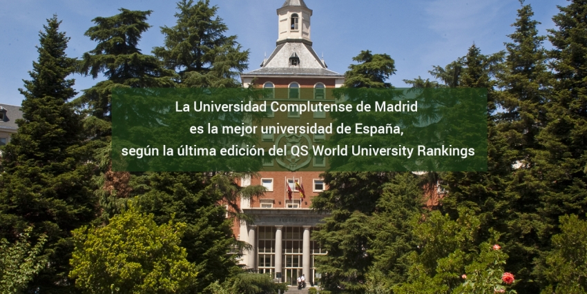 La Universidad Complutense de Madrid es la mejor universidad de España, según la última edición del QS World University Rankings